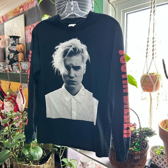 Justin Bieber Purpose Tour Unisex Long Sleeve T Shirt Small - Picture 9 of 15